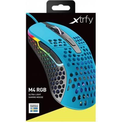 Мышь Xtrfy М4 RGB проводная игровая (XG-M4-RGB-BLUE) H00000457317 фото