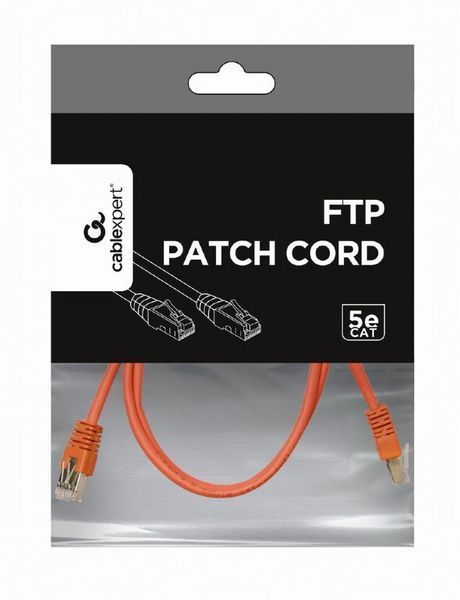Патч-корд Cablexpert FTP Cat. 5e 1 м PVC Красный (PP22-1M/R) H00000135378 фото