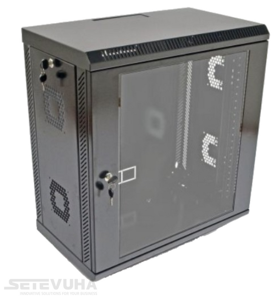 Телекомунікаційна шафа CMS 12U 19" 350 мм (UA-MGSWA1235B) H00000002778 фото
