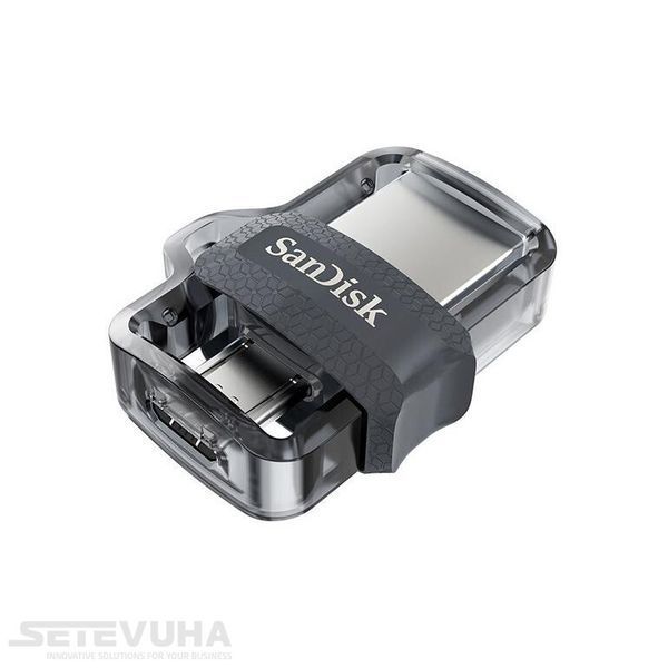 Флеш пам'ять USB SanDisk Ultra Dual Drive 128ГБ USB 3.2 (SDDD3-128G-G46) H00000038225 фото