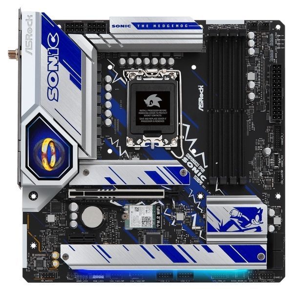 Материнська плата ASRock (B760M PG SONIC WIFI) H00000446286 фото