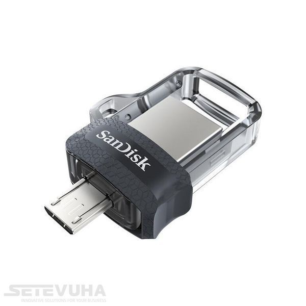 Флеш пам'ять USB SanDisk Ultra Dual Drive 128ГБ USB 3.2 (SDDD3-128G-G46) H00000038225 фото