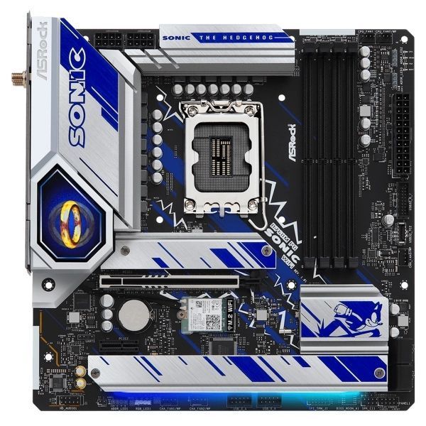 Материнська плата ASRock (B760M PG SONIC WIFI) H00000446286 фото
