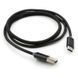 Кабель Vinga USB Type A - USB Type C 1 м USB 2.0 (VCPDCTCLED1BK) H00000204215 фото 2