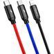 Кабель BASEUS USB Type A - Micro-USB USB Type C Apple Lightning 1.2 м (CAMLT-BSY01) H00000180316 фото 2