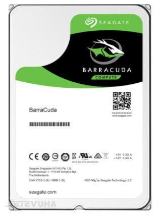 Жесткий диск Seagate BarraCuda 3.5" SATA III 1ТБ (ST1000DM010) H00000008049 фото