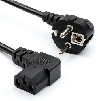 Кабель живлення VOLTRONIC CEE 7 / 7-C13 1.5 м (PC-186 CEE7/7-C13-CCA15) H00000233289 фото