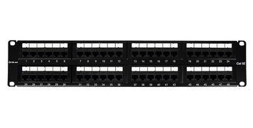 Патч-панель OK-Net 2U 48 &times; RJ-45 UTP кат. 5e (OK-PP104-5EU48) H00000222906 фото