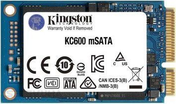 SSD диск Kingston KC600 1ТБ SATA III mSATA 3D NAND TLC (SKC600MS/1024G) H00000044689 фото