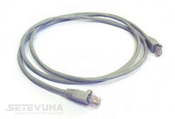 Патч корд Premium Line UTP Cat. 6a 3 м PVC Сірий (189110305) H00000000793 фото