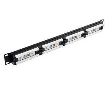 Патч-панель Atcom 1U 24 &times; RJ-45 UTP кат. 5e (P5124) H00000268945 фото