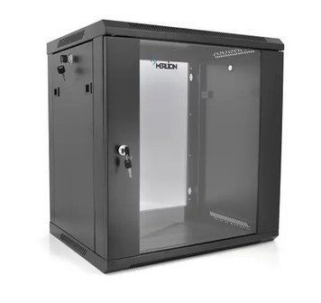 Телекомунікаційна шафа Merlion 12U 19" 450 мм (Ml3-6412) H00000203050 фото