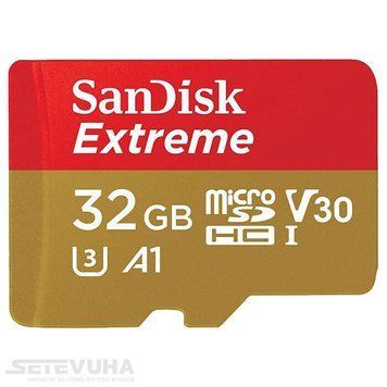 Карта памяти SanDisk microSD 32ГБ (SDSQXAF-032G-GN6AA) H00000038366 фото