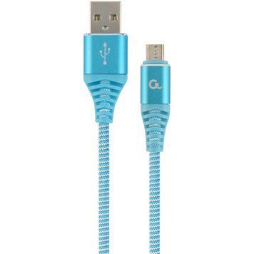 Кабель Cablexpert USB Type A - Micro-USB 1 м USB 2.0 (CC-USB2B-AMmBM-1M-VW) H00000179858 фото