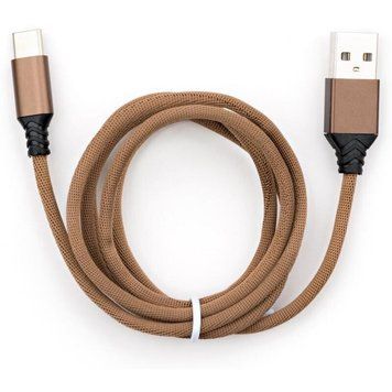 Кабель Vinga USB Type A - USB Type C 1 м USB 2.0 (VCPDCTCNB21BR) H00000204217 фото