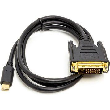 Кабель PowerPlant USB Type C - DVI 1 м (CA912124) H00000179594 фото