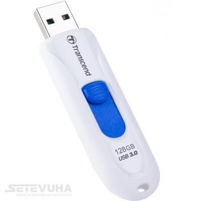 Флеш пам'ять USB Transcend JetFlash 790 128ГБ USB 3.2 (TS128GJF790W) H00000038243 фото