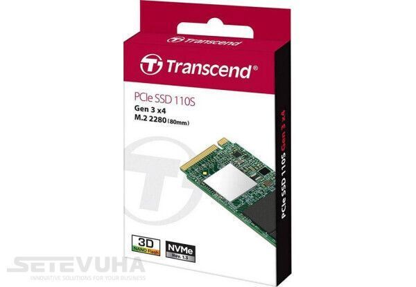 SSD диск Transcend MTE110S 1ТБ PCIe 3.0 x4 M.2 2280 3D NAND TLC (TS1TMTE110S) H00000026241 фото