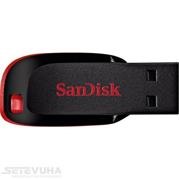 Флеш память USB SanDisk Cruzer Blade 64ГБ USB 2.0 (SDCZ50-064G-B35) H00000041004 фото