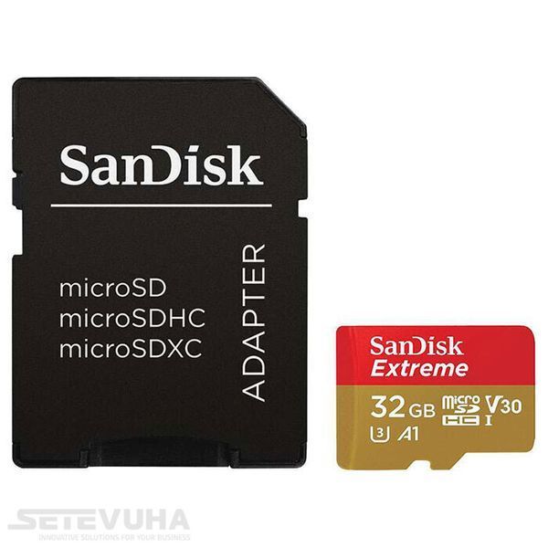 Карта памяти SanDisk microSD 32ГБ (SDSQXAF-032G-GN6AA) H00000038366 фото