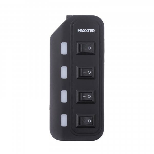 USB-хаб Maxxter (HU2A-4P-AC-02) H00000166131 фото