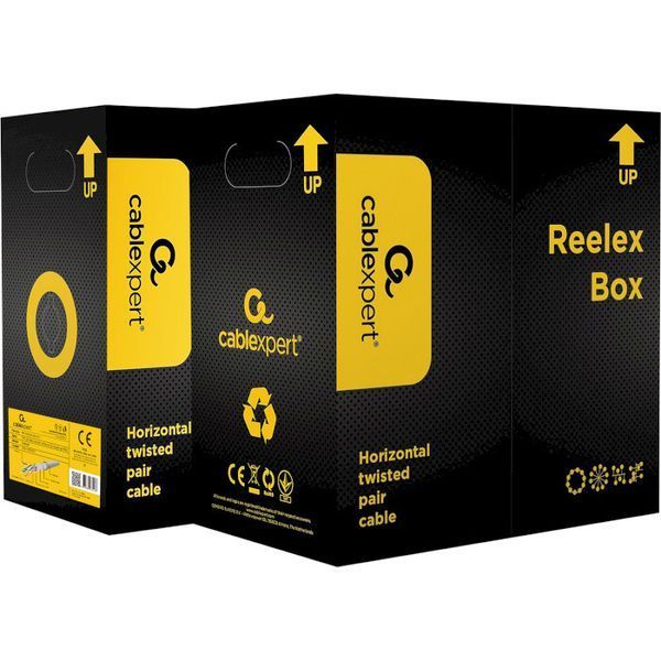 Кабель вита пара Cablexpert FTP Cat 5e PVC 4 х 2 х 0.51 (FPC-5051GE-SO-OUT) H00000166623 фото