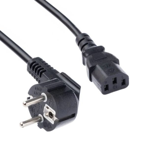 Кабель живлення Kingda CEE 7 / 7-C13 3м (PC6065-0.75-3m) H00000052740 фото
