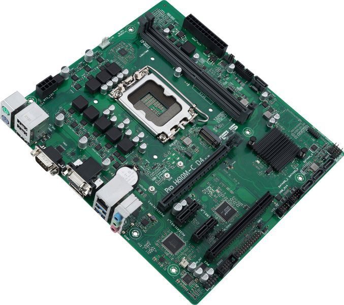 Материнская плата ASUS 1700 (PRO H610M-C D4-CSM) H00000268799 фото