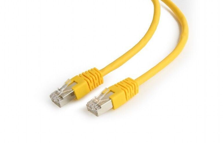 Патч корд Cablexpert FTP Cat. 6 0.25 м PVC Жовтий (PP6-0.25M/Y) H00000100668 фото