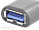 Адаптер-переходник DIGITUS USB Type C - USB Type A (AK-300506-000-S) H00000015758 фото 2