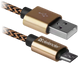 Кабель Defender USB Type A - Micro-USB 1 м USB 2.0 (87800_Defender) H00000184548 фото 1