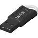 Флеш пам'ять USB Lexar 64ГБ USB 2.0 (LJDV40-64GAB) H00000064230 фото 1