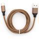 Кабель Vinga USB Type A - USB Type C 1 м USB 2.0 (VCPDCTCNB21BR) H00000204217 фото 1