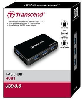 USB-хаб Transcend (TS-HUB3K) H00000052907 фото