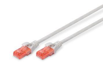 Патч корд DIGITUS UTP Cat. 6 25 м LSZH Сірий (DK-1617-250) H00000161294 фото