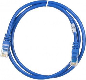 Патч корд 2E UTP Cat. 6 1 м PVC Чорний (2E-PC6COP-100BK) H00000072335 фото