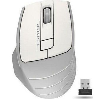 Мышь A4Tech беспроводная (FG30S (Grey+White)) H00000075923 фото