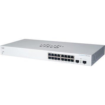 Комутатор Cisco (CBS220-16T-2G-EU) H00000390496 фото