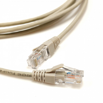 Патч корд Corning UTP Cat. 6 5 м LSZH Сірий (CCAVGE-D1002-A050-C0) H00000258376 фото
