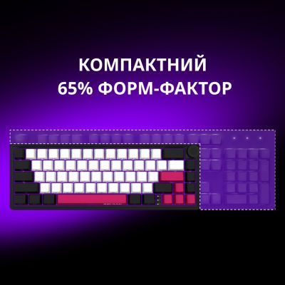 Клавіатура Lorgar (LRG-KBP70MW-RT-US) H00000502011 фото