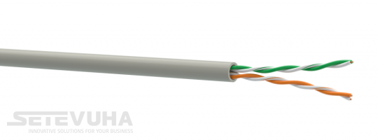 Кабель вита пара OK-Net UTP Cat 5 PVC 2 х 2 х 0,48 (49556m305) H00000001735 фото