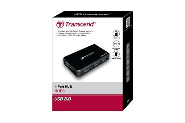 USB-хаб Transcend (TS-HUB3K) H00000052907 фото