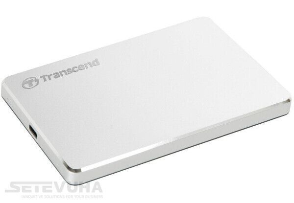 Жорсткий диск Transcend StoreJet 25C3S 2.5" 3.1 Gen. 1 (Type-C) 1ТБ (TS1TSJ25C3S) H00000025481 фото
