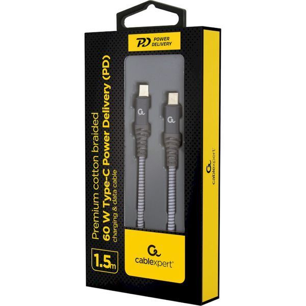 Кабель Cablexpert USB Type C - Apple Lightning 1.5 м USB 2.0 (CC-USB2B-CM8PM-1.5M) H00000179865 фото