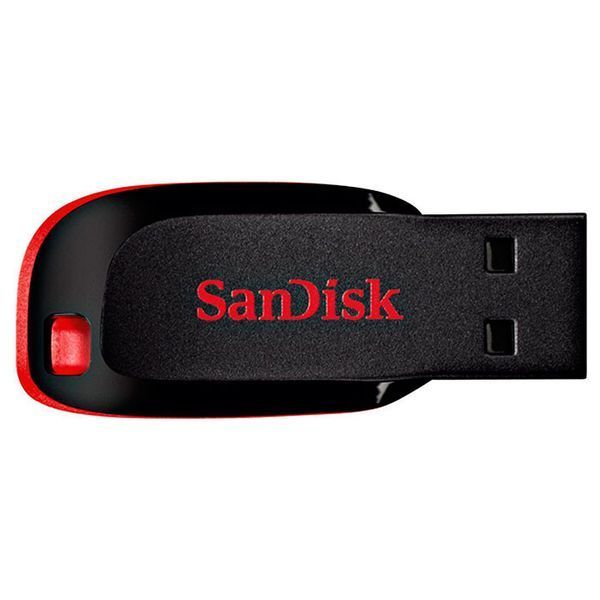 Флеш память USB SanDisk Cruzer Blade 128ГБ USB 2.0 (SDCZ50-128G-B35) H00000061576 фото
