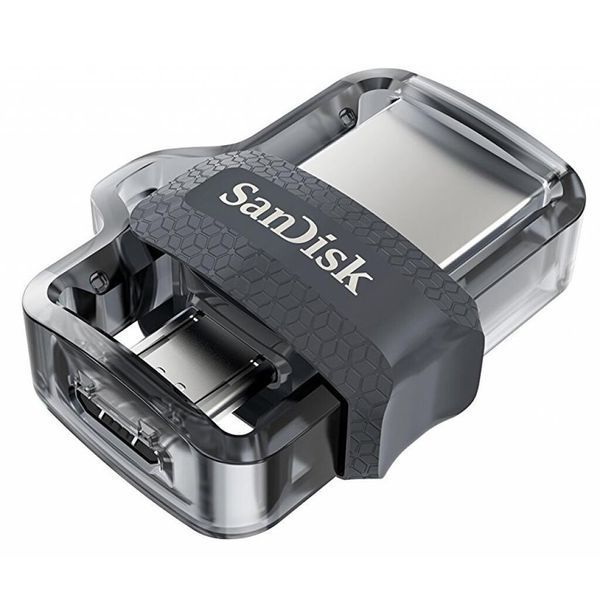 Флеш память USB SanDisk Ultra Dual Drive 256ГБ microUSB USB 3.2 (SDDD3-256G-G46) H00000064569 фото