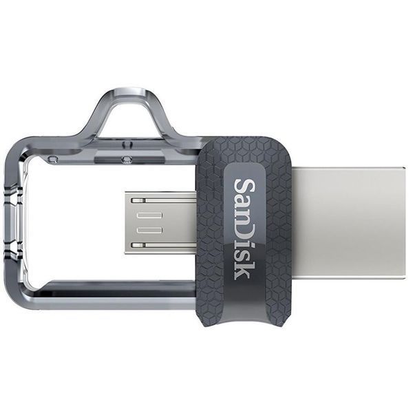 Флеш память USB SanDisk Ultra Dual Drive 256ГБ microUSB USB 3.2 (SDDD3-256G-G46) H00000064569 фото