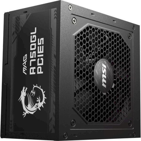 Блок живлення MSI (MAG A750GL PCIE5) H00000388940 фото
