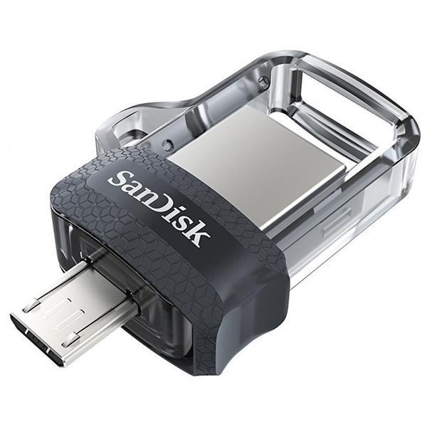Флеш память USB SanDisk Ultra Dual Drive 256ГБ microUSB USB 3.2 (SDDD3-256G-G46) H00000064569 фото