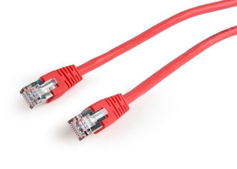 Патч корд Cablexpert FTP Cat. 6 0.5 м PVC Червоний (PP6-0.5M/R) H00000100679 фото